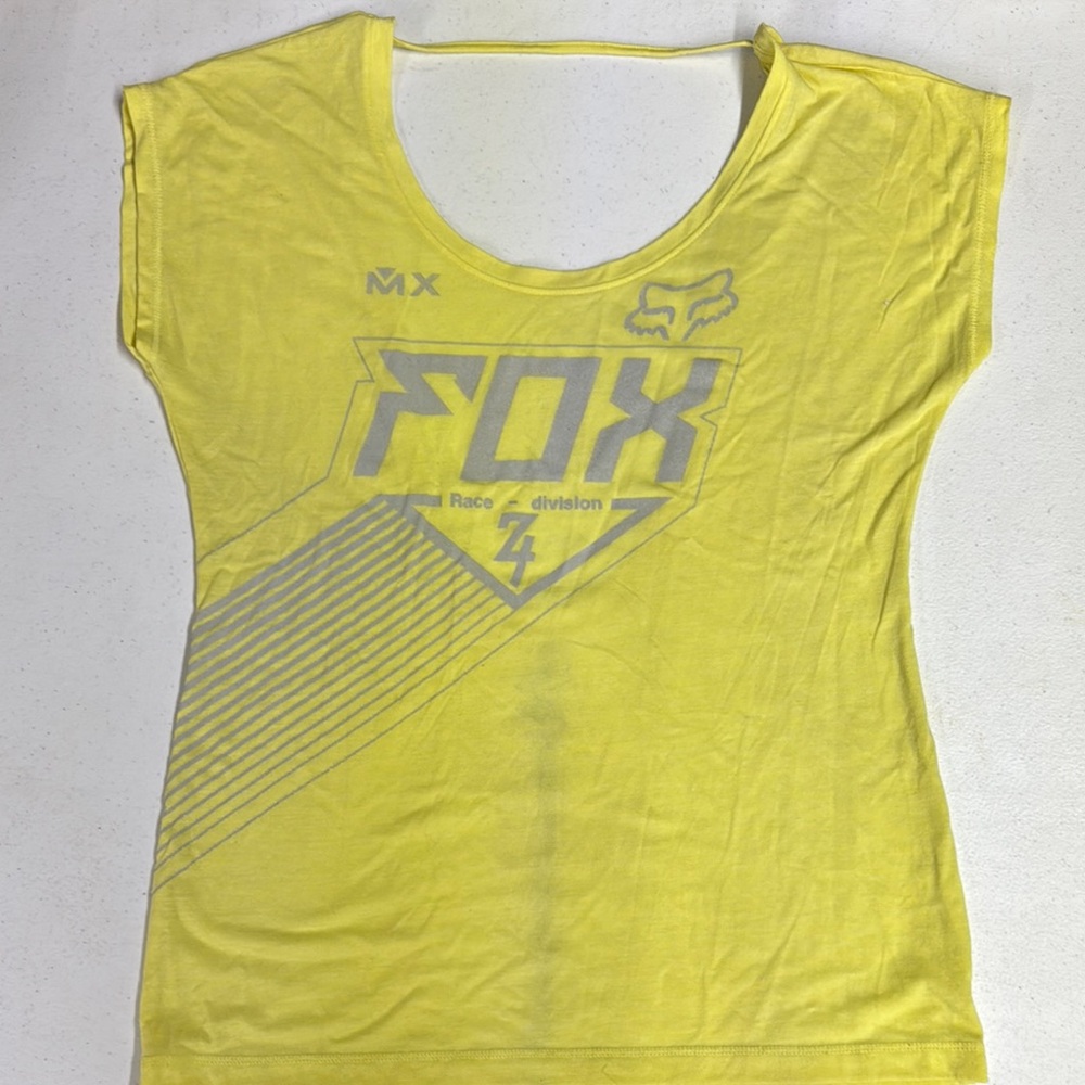 FOX Women's Vibrant Yellow Tee with Graphic